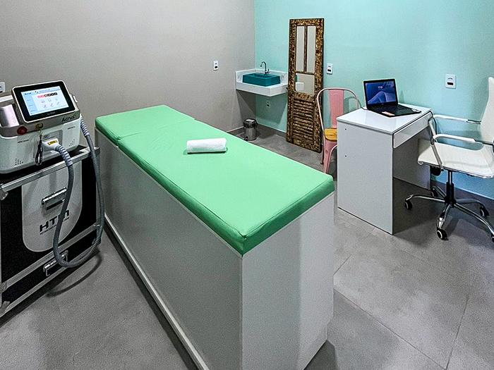 Sala de Epilção da Dermaphysio Laser